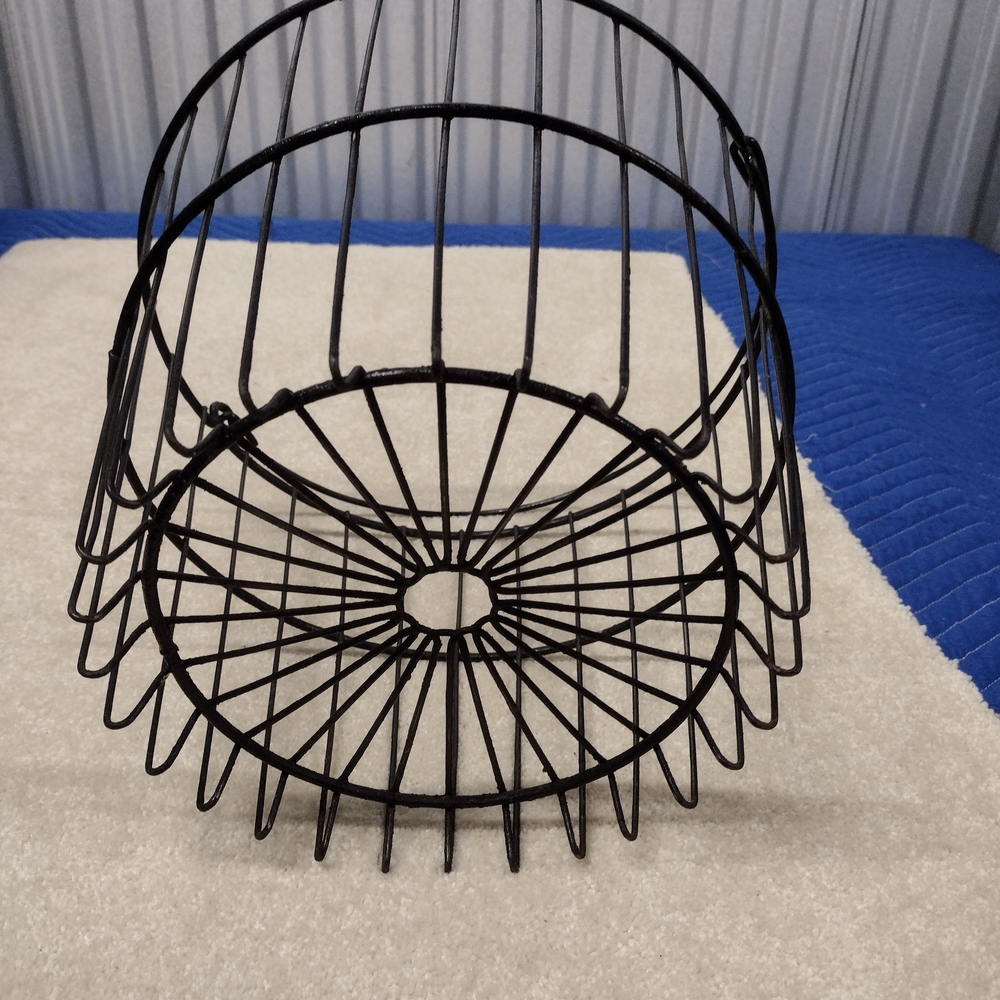 Black Wire Storage Basket - Picture 5 of 5